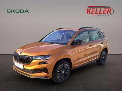 Skoda Skoda Karoq SPORTLINE 1,5 TSI 110 KW 7-GANG-DSG NAVI AHK im Auto Abo von LeasingMarkt.de
