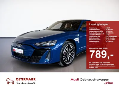 Audi Audi S e-tron GT 592PS NP:165tEUR! ALLRADLENKUNG.PANO im Leasing von Null-Leasing