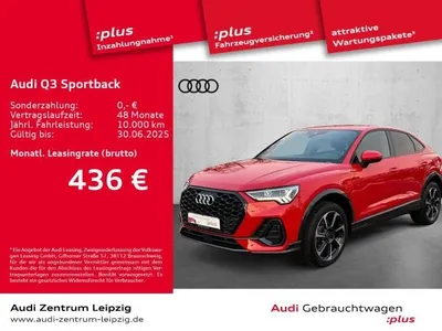 Audi Audi Q3 Sportback 45 TFSIe S-line *LED*Navi* im Auto Abo von LeasingMarkt.de