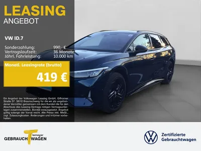 VW Volkswagen ID.7 Tourer GTX 4M LM20 AHK WÄRMEPUMPE KAMERA im Auto Abo von Mobile.de
