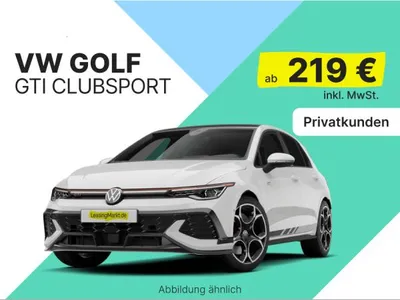 VW Volkswagen Golf 2.0 TSI DSG GTI Clubsport | Privat im Auto Abo von LeasingMarkt.de