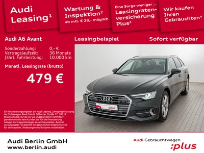 Audi AUDI A6 Avant Sport 40 TDI qu.S tr.  LEDER PANO RFK im Auto Abo von Null-Leasing