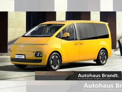 Hyundai Hyundai STARIA Prime 🎯 9-Sitze ⚡️Wärmepumpe⚡️Leder ⚡️360 Kamera ⚡️Elektr. Schiebetüren im Leasing von LeasingMarkt.de