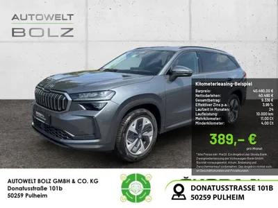 Skoda Skoda Kodiaq Selection 4x4 2.0 TDI HUD Matrix Kamera N im Auto Abo von Null-Leasing