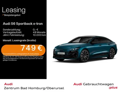 Audi Audi S6 Sportback e-tron edition one quattro*Navi*LED im Auto Abo von Null-Leasing