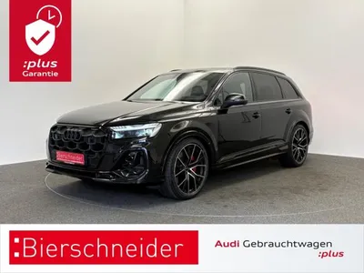 Audi Audi SQ7 LASER 22" NACHTSICHT PANO AHK 7-SITZE B&O HEAD-UP STANHD. KAMERA SOFT-CLOSE ACC DAB 5-J-GARANTIE im Leasing von LeasingMarkt.de