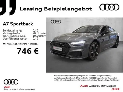 Audi Audi A7 Sportback 45 TFSI qu. S line S tronic *B&O* im Auto Abo von LeasingMarkt.de