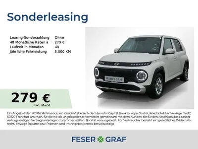 Hyundai Hyundai INSTER Inster TREND NAVI SHZ LHZ CARPLAY WÄMREPUMPE im Leasing von LeasingMarkt.de
