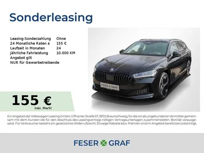 Skoda Skoda Superb Combi 2.0 TDI Sportline DSG AHK Navi RüKa im Leasing von Null-Leasing