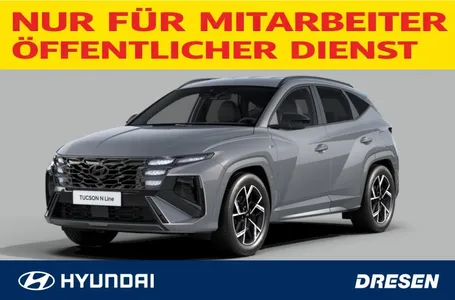 Hyundai Hyundai Hyundai Tucson 1.6 N Line X**NUR FÜR ÖFFENTL.DIENST** I Navi I Assistenz-Paket I Sitzheizung I LED I 360 Kamera im Auto Abo von 9Drive