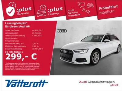 Audi Audi A6 Avant 40 TDI quattro Sport HUD Matrix ACC Memory im Auto Abo von LeasingMarkt.de