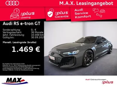 Audi Audi RS e-tron GT PERFORMANCE +MATRIX+KERAMIK+CARBON+ im Auto Abo von LeasingMarkt.de