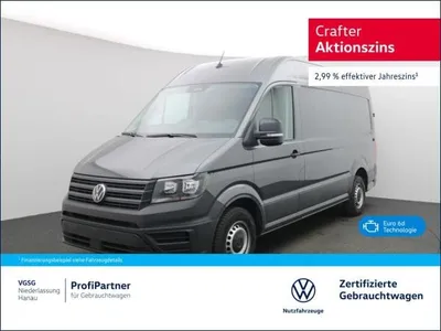 VW Volkswagen Crafter Kasten Mittel HD Neues Modell Kamera App im Auto Abo von LeasingMarkt.de