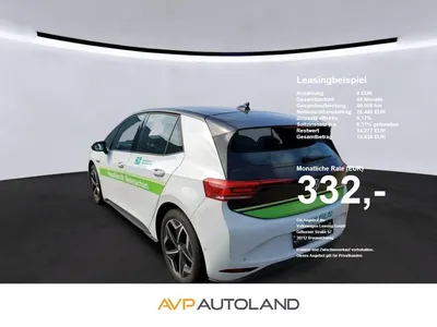VW Volkswagen ID.3 Pro S | LED | NAVI | REAR VIEW | SITZH. | im Leasing von Null-Leasing