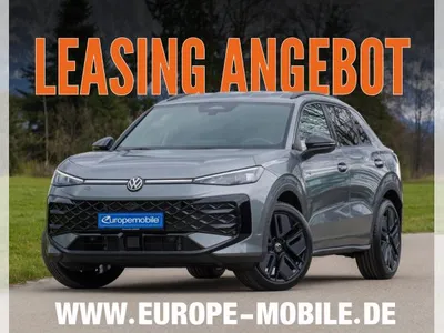 VW Volkswagen T-Roc R-Line 1.5 eTSI OPF DSG 150 (VUP 49.325€) BLACK/MATRIX/SOUND/PARK/EASY/PANO/AHK/UVM. im Leasing von LeasingMarkt.de