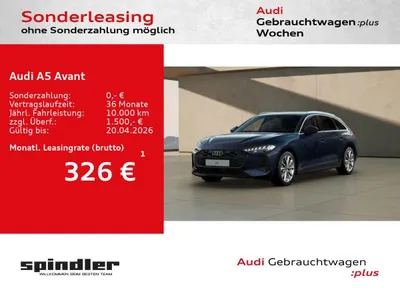 Audi Audi A5 Avant TDI S-tronic/ Navi, Tech, B&O, HuD, LED im Leasing von LeasingMarkt.de