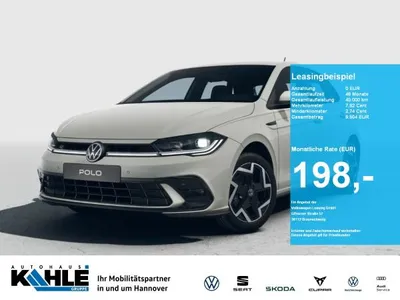 VW Volkswagen Polo 1.0 TSI R-Line 5-Gang IQ.LIGHT Klima RFK im Leasing von LeasingMarkt.de
