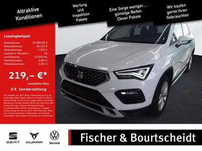 Seat Seat Ateca 1.5 TSI Xperience NAV SHZ LED KAM im Auto Abo von Mobile.de