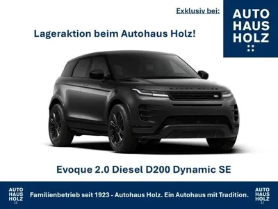 Land Rover Land Rover Range Rover Evoque D200 DYNAMIC SE- LAGERAKTION - WINTERPAKET - PANO - BLACK PACK - 20 ZOLL BACK im Auto Abo von LeasingMarkt.de