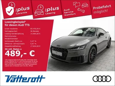 Audi Audi TTS Coupe Compet. Plus Leder Navi B&O CarPlay LED im Auto Abo von LeasingTime