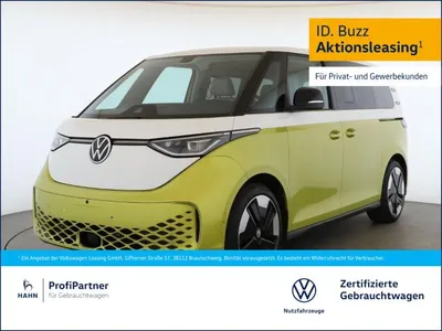 VW Volkswagen ID. Buzz Pro 210kW PANO AHK TRAVEL WÄRMEPUMPE im Leasing von Null-Leasing
