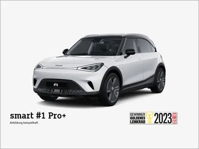 Smart smart #1 Pro+ MY27❗️inkl. 6.000€ E-Prämie Anzahlung¹⚡(22kW AC/Pano/Navi/LED/360°/18Zoll) im Leasing von LeasingMarkt.de