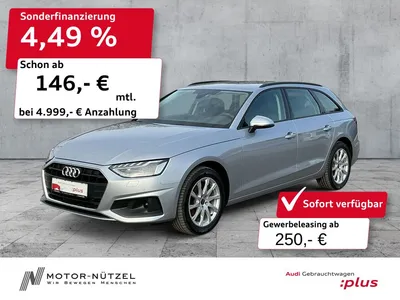 Audi Audi A4 Avant 30 TDI S-TR LED+NAVI+RFK+ACC+SHZ+17"LM im Leasing von Null-Leasing