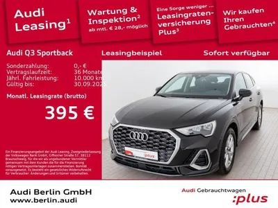 Audi Audi Q3 Sportback S line 35 TFSI S tr. RFK NAVI LED im Auto Abo von LeasingMarkt.de