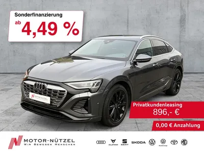 Audi Audi Q8 Sportback e-tron 55 QU S-LINE MATRIX+AIR+AHK im Leasing von Null-Leasing
