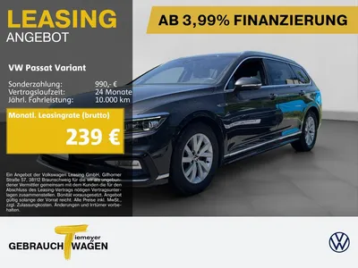 VW Volkswagen Passat Variant 2.0 TDI 4M DSG R-LINE NP79 LM19 P im Leasing von Null-Leasing