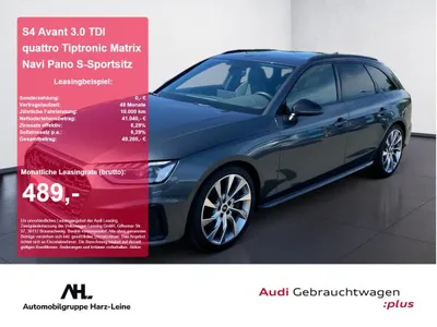 Audi Audi S4 Avant 3.0 TDI quattro Tiptronic Matrix Navi Pano S-Sportsitz im Leasing von LeasingMarkt.de