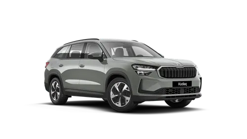 Skoda Skoda Kodiaq Selection, 1.5 TSI, 110 kW, 7-Gang DSG, Front im Auto Abo von Faaren