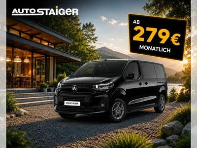 Citroen Citroën SpaceTourer PLUS M DIESEL180 AHK❗️LAGERFAHRZEUGE❗️ im Leasing von LeasingMarkt.de