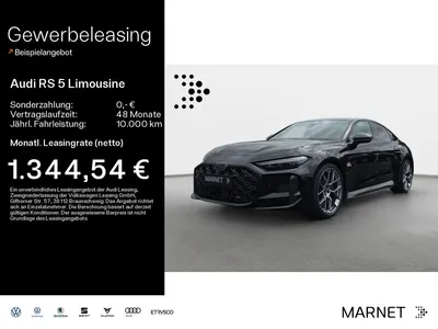 Audi Audi RS 5 Limousine 5 470 kW tiptronic im Leasing von Null-Leasing