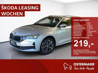 Skoda Skoda Octavia Combi SELECTION 1.5TSI MATRIX.NAVI.SHZG.ACC.KAMERA.SMARTLINK im Auto Abo von LeasingMarkt.de