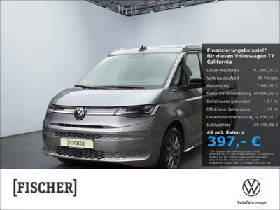VW Volkswagen California T7 2.0TDI Ocean LED ACC , Navi,Apple CarPlay HUD AD im Auto Abo von LeasingMarkt.de