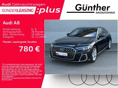 Audi Audi A8 55 TFSI QUATTRO+STANDHZG+360°KAMERA+HD MATRIX im Leasing von Null-Leasing