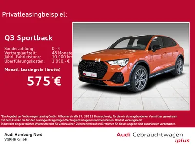 Audi AUDI Q3 Sportback 35 TDI S line quattro S tronic AHK im Auto Abo von Null-Leasing