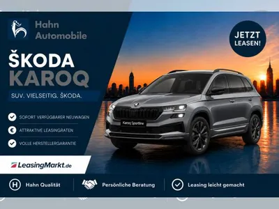 Skoda Skoda Karoq "Sportline" 1.5TSI 150PS DSG *SOFORT VERFÜGBAR* im Leasing von LeasingMarkt.de