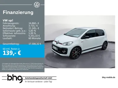 VW Volkswagen up! GTI 1,0 TSI OPF 6-Gang im Leasing von Null-Leasing