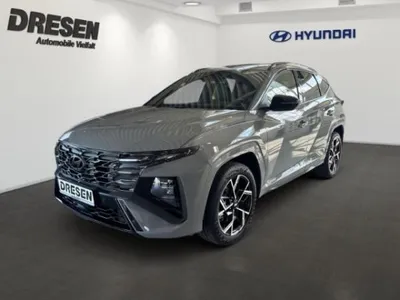 Hyundai Hyundai Tucson 1.6 N Line🚀| Digital-Key | LED | Rückfahrkamera | Navi | Klimaauto. | ISOFIX | Spurhalteass. im Auto Abo von LeasingMarkt.de