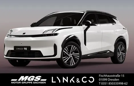 Lynk & Co Lynk&Co 08 1.5 T PHEV 257 kW Core Android Auto Metallic im Leasing von Null-Leasing