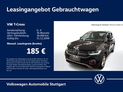 VW Volkswagen T-Cross 1.0 TSI Style DSG Navi Tempomat im Leasing von Null-Leasing