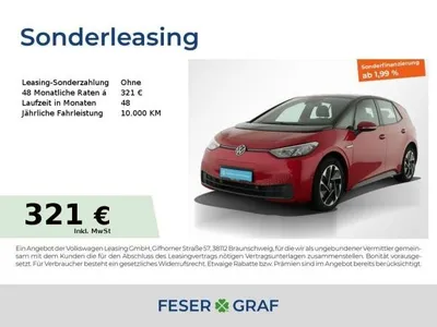 VW Volkswagen ID.3 Pro Performance Navi Kamera LM SiHz im Auto Abo von LeasingMarkt.de