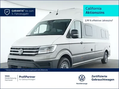 VW Volkswagen Grand California 680 RearView Markise SatAnlage im Leasing von Null-Leasing