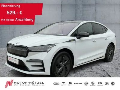 Skoda Skoda Enyaq Coupé RS 4x4 SUITE 5JG+MATRIX+NAV+ACC+PANO im Auto Abo von Null-Leasing