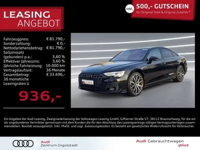Audi Audi A8 60 TFSI e qu 2x S line HD-MATRIX Allradl. 21 im Auto Abo von LeasingMarkt.de