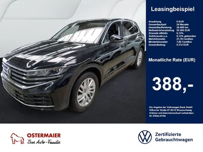 VW Volkswagen Touareg ELEGANCE 3.0TDI 231PS NP.93T ACC.5J-G.AH im Leasing von Null-Leasing
