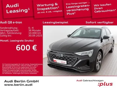Audi Audi Q8 e-tron Advanced 55 qu. PDC MATRIX 360°K NAVI im Auto Abo von LeasingMarkt.de