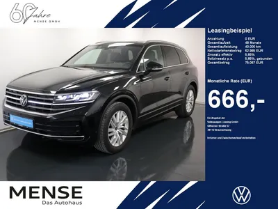 VW Volkswagen Touareg 3.0 TDI 4 Motion DSG Elegance |AHK|Luft im Auto Abo von Mobile.de